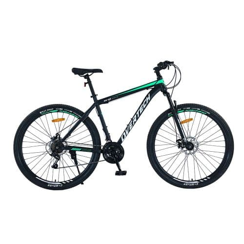 2x Bicicletas MTB Overtech R29 Q3 con Suspensión - Cuadro L Negro/Rojo/Blanco